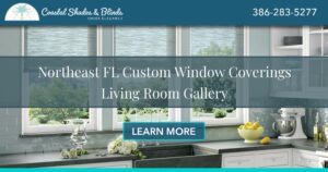 Northeast FL kitchen window coverings banner