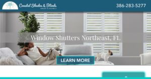 Northeast FL shutters window coverings photo