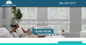 Window shutters in Northeast FL banner
